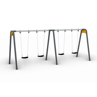 Aire de jeux extérieure pour parc d'attractions, aire de jeux flexible de petite taille pour enfants, utilisable en intérieur et en extérieur