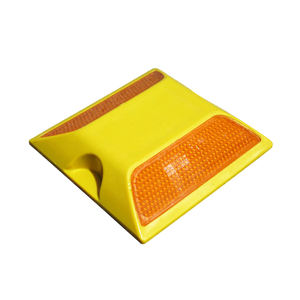 Reflector Solar Cuadrado de Plástico con LED Intermitente para Carreteras, Jardín, Advertencia, Iluminación de Caminos - Product Image 3