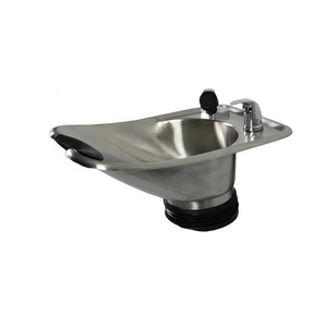 Beauty Salon Friseur Tragbare Friseursalon Waschbecken Edelstahl <span class=keywords><strong>Shampoo</strong></span> Schüssel - Product Image 3