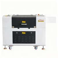 Máquina de Grabado y Corte Láser de CO2 de Alta Precisión 6040 para Madera, MDF y Papel con Corte de Materiales No Metálicos, CNC, Wi-Fi/USB