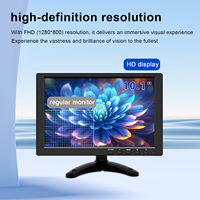 Écran LCD TFT 10,1 pouces entièrement neuf, lisible en plein soleil, sortie HDNI VGA, panneau de commande industriel, panneau LCD