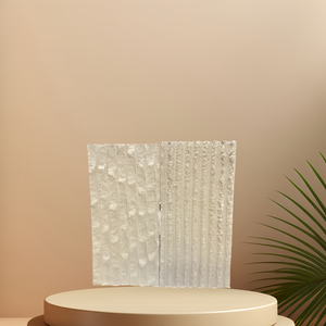 Panneaux muraux en porcelaine souple de style moderne RF, texture de tissu grossier, revêtement mural en pierre flexible, vente - Finition naturelle - Product Image 5