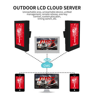 Treo tường quảng cáo hiển thị trong nhà Android <span class=keywords><strong>LCD</strong></span> kỹ thuật số biển màn hình cảm ứng thương mại Màn hình hiển thị - Product Image 3