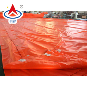 Rollo de Tela Laminada de PVC y Poliéster Resistente al Desgarro, Impermeable, con Recubrimiento Anti-UV, 350GSM, 0.28mm, <span class=keywords><strong>para</strong></span> Exteriores, 50m/100m - Product Image 2