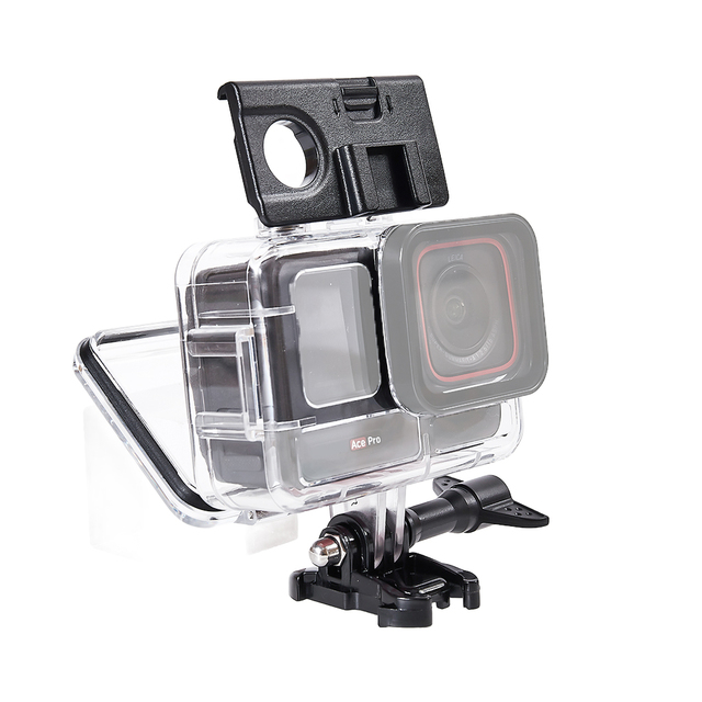 60Meters Waterproof Protective Case for Insta360 Ace Pro Underwater Transparent Diving Housing Cover Action Cameras Accessories