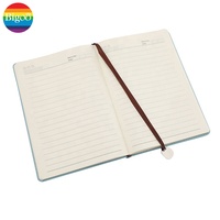 Benutzer definierte A5 Leder Notebook 100 Blatt Einfache Hardcover für Unternehmen Personal isierte PU Notizbuch Briefpapier für Büromaterial