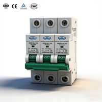 Disjoncteur de protection contre les surtensions HANDELE HDSCB-II100 1-4P SCB 50kA-100kA 230/400VAC SPD certifié CE