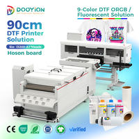 Imprimante DTF ORGB 9 couleurs à 6 têtes d'impression 36 pouces 90 cm pour l'impression sur maille respirante, t-shirts, vêtements, textiles et tissus