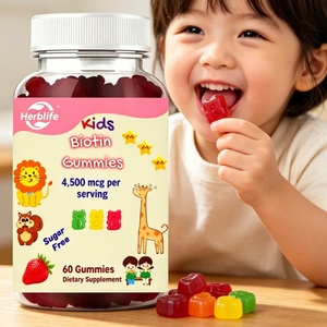 Vente en gros d'usine ODM OEM – Complément alimentaire à base de plantes de haute qualité, sans sucre, avec vitamines et biotine, pour enfants, à usage quotidien - Product Image 3