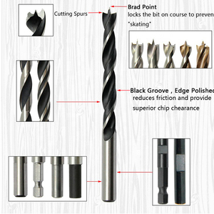 Foret à <span class=keywords><strong>bois</strong></span> à trois pointes pour perçage <span class=keywords><strong>de</strong></span> précision du <span class=keywords><strong>bois</strong></span> - Product Image 4