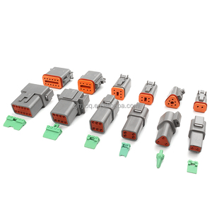 Conector de Cable Automotriz <span class=keywords><strong>Deutsh</strong></span> de 12 Pines, IP67, Impermeable, Contacto de Cobre, Conectores Sellados Hembra y Macho, DT04-12P, DT06-12S - Product Image 5