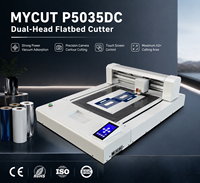 MYCUT P5035DC Mini Plotter de Corte de Contorno de Doble Cabezal para Etiquetas Adhesivas