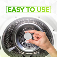 Nettoyant écologique pour lave-linge à chargement frontal ou par le haut, pour un nettoyage en profondeur, 15-30 % d'ingrédients