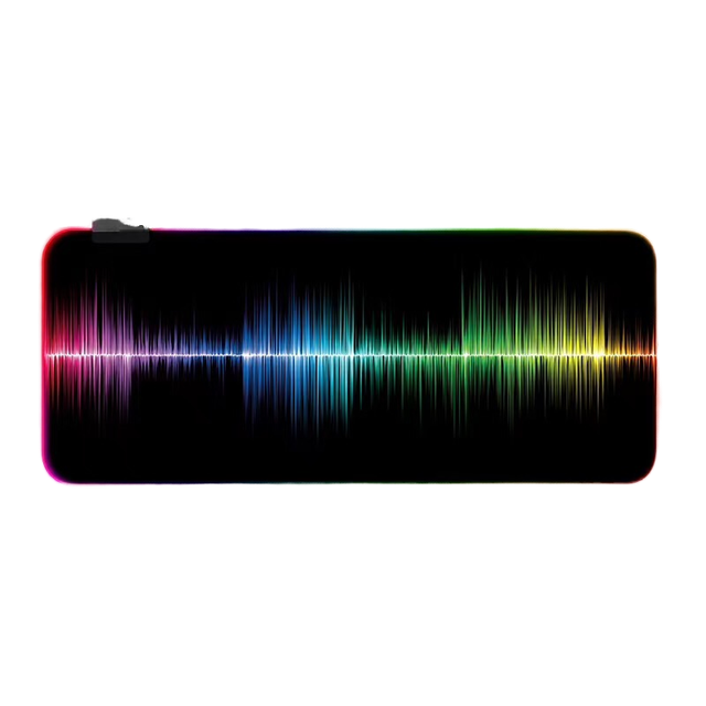 High Quality Custom XL RGB Extended Gaming Non Slip Water Resistant Heated Rubber Mouse Pad Stock