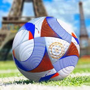 <span class=keywords><strong>BALLON</strong></span> <span class=keywords><strong>DE</strong></span> FOOTBALL <span class=keywords><strong>DE</strong></span> QUALITÉ OFFICIELLE Tailles 5 Matériel PU Design du logo Haute rétention d'air MS ST-04 0.5KG Extérieur - Product Image 3