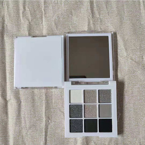 Custom Logo Private Label <strong>Eye</strong> <strong>Makeup</strong> 9 Color Vegan <strong>Silver</strong> and Grey Colors Smoky Eyeshadow Palette - Product Image 6