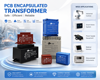 Transformador encapsulado montado en PCB de 120V 220V 230V 240V 440V 480V 12V 100mA 200mA