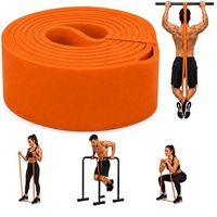 Bande de résistance en caoutchouc naturel 160-220 LB pour entraînement, exercice, musculation, powerlifting, étirement, physiothérapie