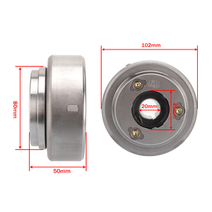 Motorcycles Overrunning Clutch Magneto Rotor Flywheel For ZongShen 190cc Z190 W190 1P62YML-2 Electric Starter <strong>Engine</strong> Dirt Pit <strong>Bi</strong> - Product Image 2