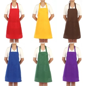 Delantales de cocina para el hogar, delantales de Chef para hombre y mujer, delantal con bolsillos a prueba de vestido para cocinar en restaurante, accesorios de cocina - Product Image 1