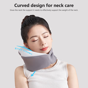 Oreiller de voyage en mousse à mémoire de forme en forme de U Saien de haute qualité, en coton doux pour le cou, pour le soin du cou - Product Image 4