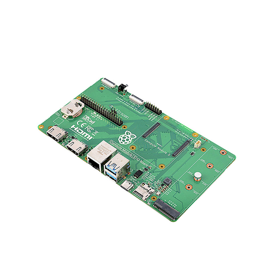 Official Raspberry Pi Compute Module 5 IO Board Development Platform ...