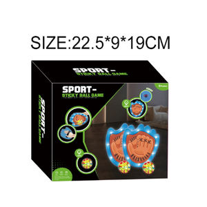 Jeu de <span class=keywords><strong>lancer</strong></span> sportif d'extérieur en plastique avec éclairage, <span class=keywords><strong>ventouse</strong></span> et balle collante pour tableau de jeu - Product Image 3