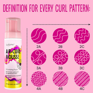 Espuma Definidora de Rizos <span class=keywords><strong>Bellezon</strong></span>, Activador de Rizos, Espuma Estilizadora, Agrega Volumen, Controla el Frizz, Mousse Hidratante para Rizos - Product Image 6