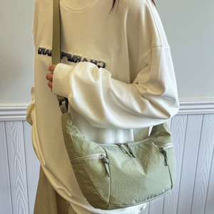 Borsa a tracolla con corno di mucca da donna borsa a tracolla con grande capacità leggera Fitness Yoga manubrio pendolarismo nuova moda Diligence - Product Image 2