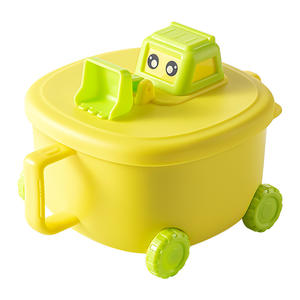 Bol isotherme en acier inoxydable 316 en forme <span class=keywords><strong>de</strong></span> voiture <span class=keywords><strong>de</strong></span> dessin animé, prix d'usine, bol santé pour enfants - Product Image 5