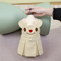 Ventes flash : Robes fines et anti-UV avec imprimé ours, accessoires pour animaux de compagnie, vêtements pour chats et chiens, luxe pour la collection printemps-été