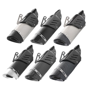 Pot d'échappement de moto, compatible avec GSX250R, Ninja 250, CFMoto NK250SR, Benelli Leoncino250, accessoire de modification, silencieux d'échappement - Product Image 1