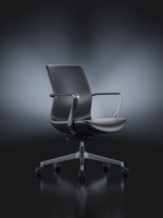 Chaise de bureau, mobile, réglable en hauteur, avec base verrouillable multifonctionnelle