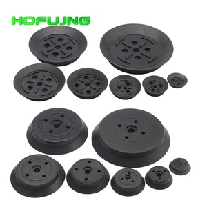 HOFUJNG Various Sizes ZP-32/40/50/63/80/100/125mm Vacuum Suction Cups Nice <b>Black</b> Rubber with Mold Processing Service - Product Image 3