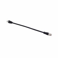 Conector M12 de 4 Pines, Enchufe Industrial Circular a Prueba de Agua, Cable de Arnés con Código D M12 a RJ45