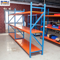 Estantería de Almacén Ajustable de 5 Niveles, Resistente, con Protección Contra la Corrosión, de Acero Laminado en Frío