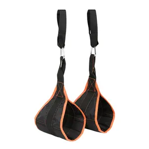 Hanging Ab Straps for Pull Up Bar & Abdominal Muscle Building Rip Resistant and Padded Arm Support for Ab Workout Ab Sling Strap