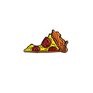 De alta calidad de diseño personalizado deliciosa <span class=keywords><strong>pizza</strong></span> de pines de esmalte - Product Image 1
