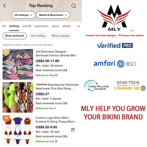 OEM مخصص-ملابس سباحة للرجال-ملابس سباحة صيفية مثلثة - Product Image 2