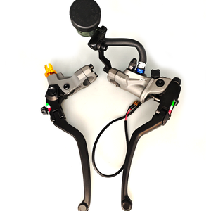 Maître-<span class=keywords><strong>cylindre</strong></span> <span class=keywords><strong>radial</strong></span> universel modifié pour <span class=keywords><strong>moto</strong></span>, ensemble embrayage + pompe droite avec jauge d'huile visible, frein à main de stunt - Product Image 5