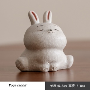 L'ingéniosité et le savoir-faire MSH sont des ornements de lapin Fortune vifs et vifs - Product Image 5