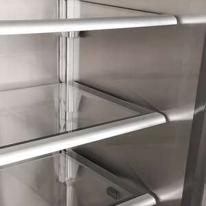 Réfrigérateur côte à côte <span class=keywords><strong>noir</strong></span> de 480 L avec grande poignée, intérieur en acier inoxydable 304, Inverter No Frost - Product Image 6