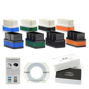 Lecteur de code OBD2 Vgate ICar2 ELM327 V2.2 OBD 2 Wifi Icar 2 Outils automobiles <span class=keywords><strong>Elm</strong></span> <span class=keywords><strong>327</strong></span> pour Android/<span class=keywords><strong>PC</strong></span>/IOS pour moteur - Product Image 1