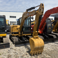 Mini-excavatrice d'occasion pas chère 305.5E2, excavatrice d'occasion du Japon, mini-excavatrice d'occasion Cat305.5E avec moteur et pompe