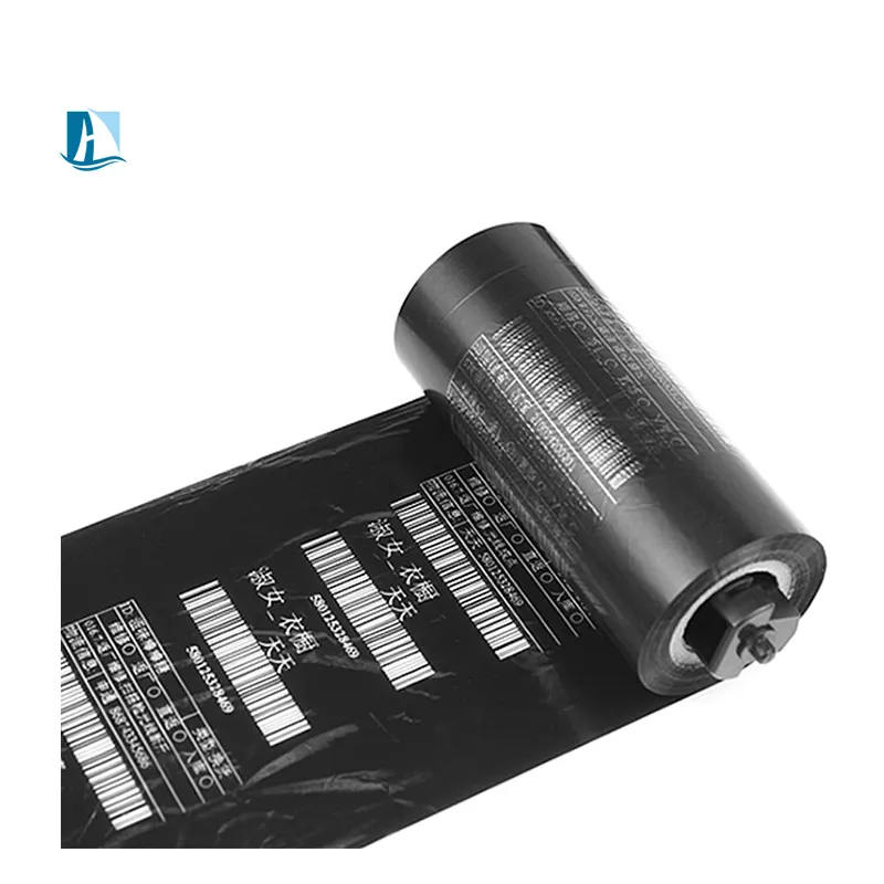 Stampa a colori Premium codice a barre resina cera TTR TTO etichette inchiostro a trasferimento termico nastro stampante