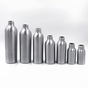 Flacon pulvérisateur vide en aluminium argenté personnalisé de 30 ml à 500 ml avec pulvérisateur à brume blanche ou noire - Product Image 4