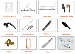 Rueda Deslizante de Aluminio Moderna de Alta Calidad con Instalación de Tornillos <span class=keywords><strong>para</strong></span> <span class=keywords><strong>Ventanas</strong></span> y Puertas, Rueda Ajustable - Product Image 4