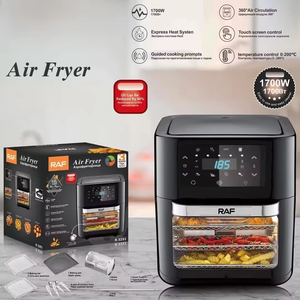 Freidora de Aire Cuadrada Estándar Europea, Horno Doméstico Multifuncional de Gran Capacidad con Pantalla Táctil Inteligente y Superficie Antiadherente con Protección contra Sobrecalentamiento - Product Image 6
