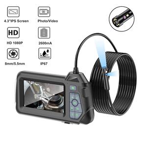 4,3-Zoll-Industrie-Endoskopkamera mit Bildschirm HD 1080P Dual-Objektiv Soft <span class=keywords><strong>Mirror</strong></span> Industrial <span class=keywords><strong>Inspection</strong></span> wasserdichte Kamera - Product Image 6