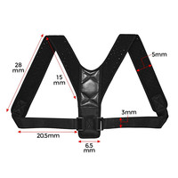 Ceinture Correctrice de Posture FDFIT Ajustable et Respirante en Polyester, Meilleure Vente, avec Soutien Dorsal pour Soulagement de la Douleur, pour Hommes et Femmes - Utilisation Sportive